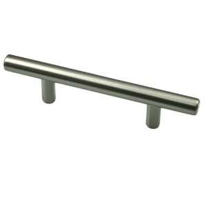   Nickel Tempo Tempo Bar Cabinet Pull with 3 Center to Center 0800
