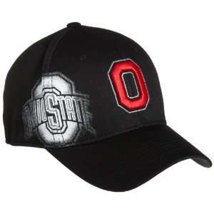  NCAA Mens Ohio State Buckeyes Strike Zone Cap (Black, One 