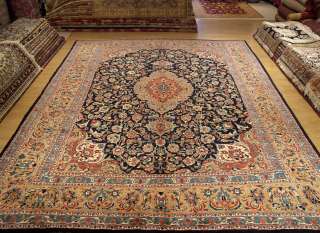 10x13 Beautiful Handmade Very Soft Wool Persian Mahajran Rug Excellent 