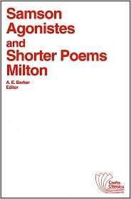 Samson Agonistes and Shorter Poems, (0882950584), John Milton 