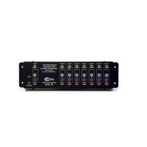  CABLES TO GO 7 Output RCA A/V Distribution Amplifier Dual 