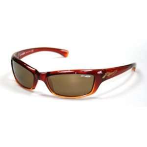 Arnette Sunglasses 4037 Brown Yellow Gradient with Gold Logo:  