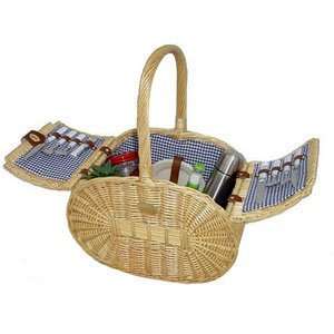 Sutherland Baskets Classic Gourmet Picnic Basket for 2SP126