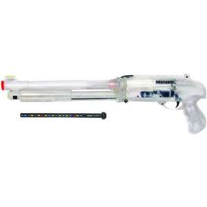 Splatmatic Pump Action .50 Caliber Paintball Shotgun, Clear  