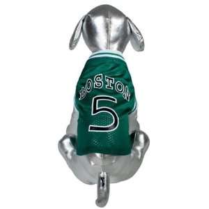 Dog Jersey   Boston Basketball Jersey for Dogs   Green   Size 10   XX 