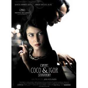  Coco Chanel & Igor Stravinsky   Movie Poster   27 x 40 