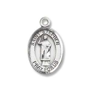  St. Stephen the Martyr Small Sterling Silver Medal 