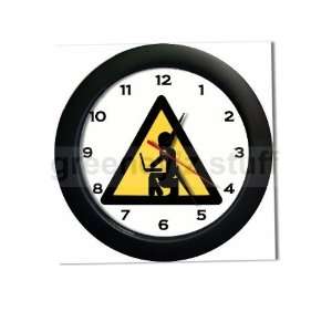  Computer Area Private Time Logo Wall Clock: Everything 
