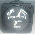 VINTAGE 1964 AIRCRAFT ENGINE SYNCHROSCOPE INDICATOR KOLLSMAN