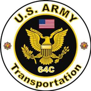  United States Army MOS 64C Transportation Decal Sticker 3 