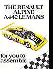 1978 Renault Alpine A442 LeMans Sales Brochure 12 5 18