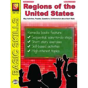   Remedia Publications 1142 Regions of the United States Toys & Games