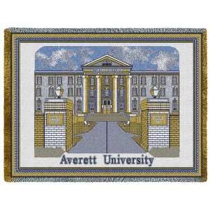  Averett University Jacquard Woven Throw   69 x 48