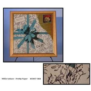  Willie Nelson Autographed/Hand Signed Pretty Paper 