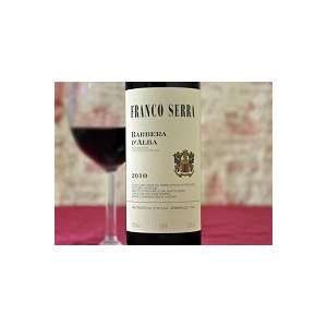  Franco Serra Barbera Dalba 2010 750ML: Grocery & Gourmet 