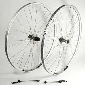   SX24 700C Shimano M526 Disc Hubs Silver Wheelset