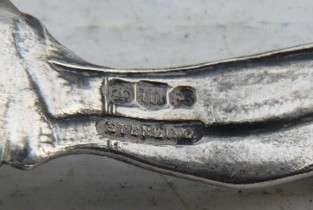   HISTORICAL STERLING SILVER SPOON POCAHONTAS & INDIAN CHIEF JAMESTOWN