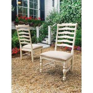  Mikes Side Chair by Paula Deen Home   Linen Finish 