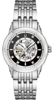 499 Womens Bulova BVA Automatic Diamond Watch 96P113  