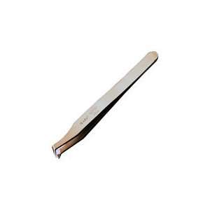 Oblique Fine Point Head Cutting Tipped Tweezer for Soft Wire, 4 1/2 
