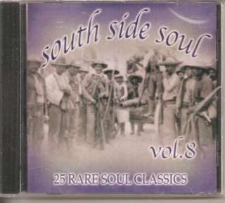 SOUTH SIDE SOUL   VOL 8 CD NEW/SEALED 25 Tracks  