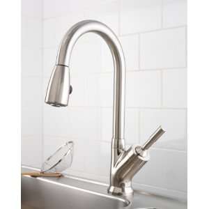  Mico 7764 SN Kitchen Faucet W/ Pull Down Spray