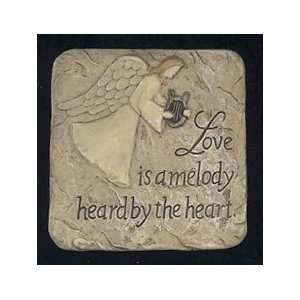  Magnet Mini plaque ~ Love Is a Melody Heard By the Heart 