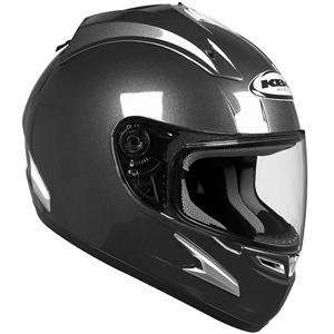  KBC Force RR Solid Helmet   2X Large/Gunmetal: Automotive