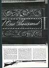 1963 ad 2 Page Winchester One Of One Thousand 1873 1876 ORIGINAL 