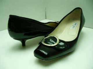 JIMMY CHOO LONDON SIZE 40 LADIES PATENT LEATHER SHOES KITTY 40 HEELS 