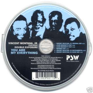 Vincent Montana, Jr. You Are My Everything CD Single  