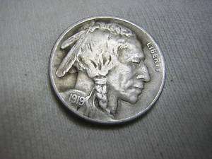 1919 S Buffalo Nickel XF US Coin L@@K  