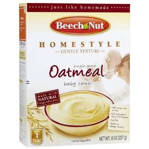 Beech Nut Homestyle Oatmeal Cereal:  Grocery & Gourmet Food