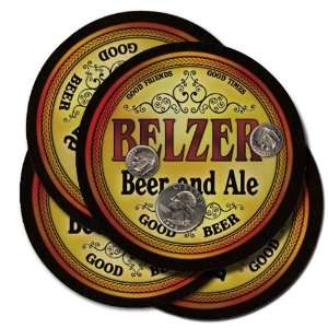  BELZER Family Name Beer & Ale Coasters: Everything Else