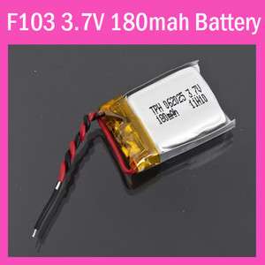 7V 180mah 1S RC Lipo Battery AKUU For F103 RC Helicopter  