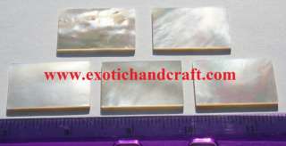   material mother of pearl shell blanks 22 x 34 x 1.4mm polish 1 side