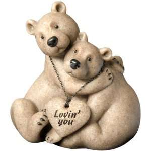 Fountasia 90404 Ben & Bonita Bear Couple Figurine with Lovin You, 5 
