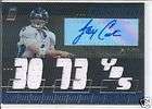 CHICAGO BEARS SOLDIER FIELD 2012/13 TICKETS & AUTOGRAPHED JAY CUTLER 