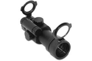 NcStar 1X30 Red Dot Sight   Integrated Weaver Ring Mount & Lens Covers 