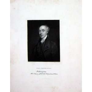   Cooke Taylor C1840 Antique Portrait Francis Wrangham