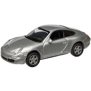  HO Die Cast Porsche 911 Carrera S Coupe, Silver: Toys 