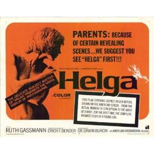  Helga   Movie Poster   11 x 14: Home & Kitchen