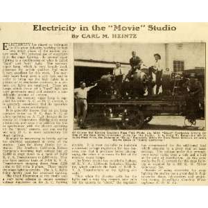  1920 Article Motion Picture Movie Film Production 