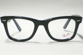 RAY BAN RB5121 RB 5121 BLACK 2000 RX 47 EYEGLASSES AUTH  