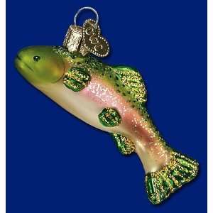  Old World Christmas Mini Trout Ornament: Everything Else
