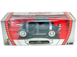 YAT MING 118 1932 FORD 3 WINDOW COUPE DIECAST BLUE  