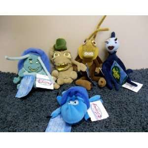  Retired Disney Its a Bugs Life Set of 5 Bugs Life Dolls 