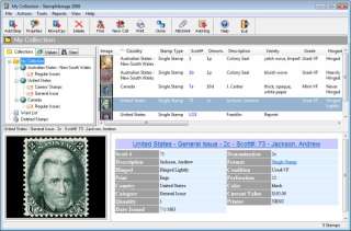 2011 World Stamp Collecting Software Catalog DVD SCOTT™  