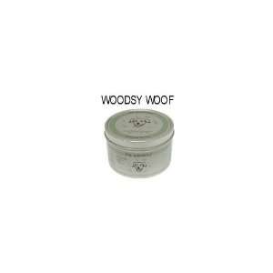  WOODSY WOOF CANDLE TIN: Home & Kitchen