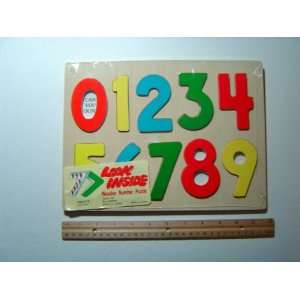  Wooden Numbers Puzzle   Look Inside 